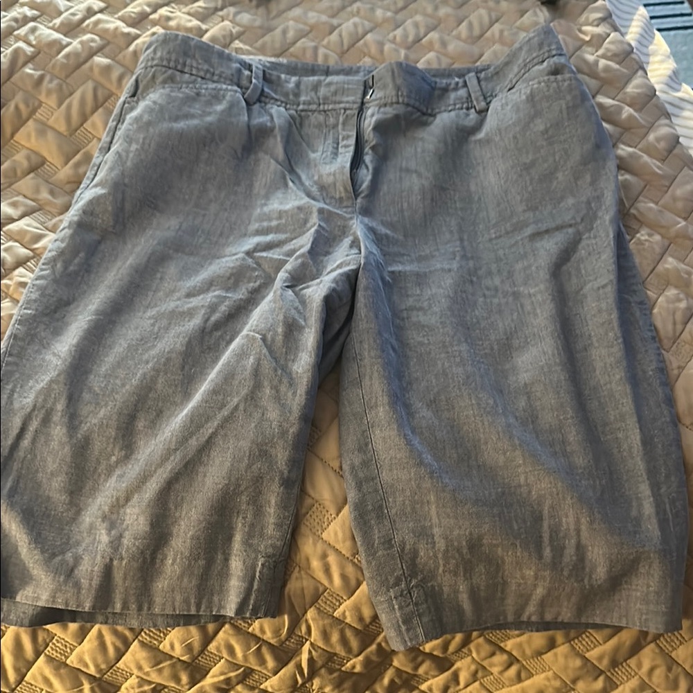 Talbots Denim Blue Perfect Shorts